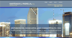 Desktop Screenshot of padillalawoffice.com